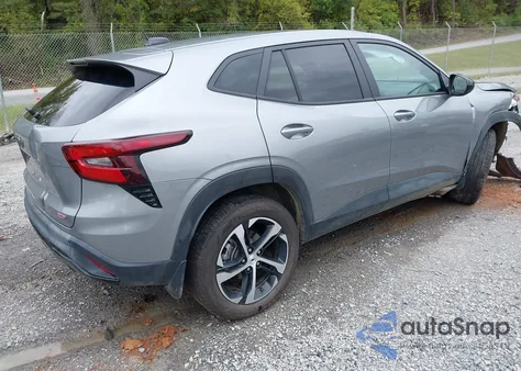 2025 Chevrolet Trax Fwd 1Rs из США, поврежденный, VIN KL77LGEP0SC204011